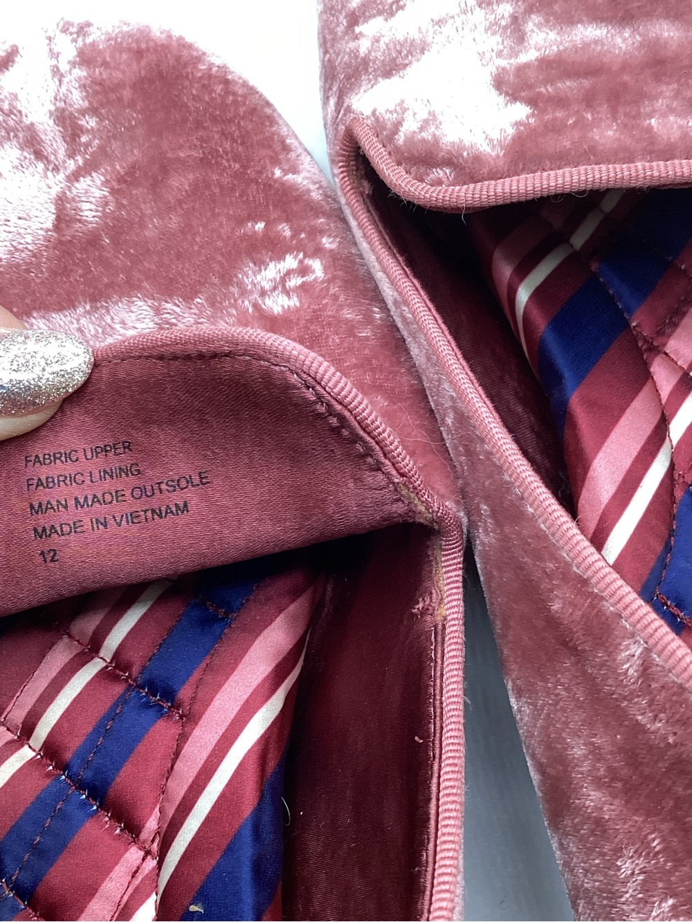 Birdies Raspberry Starling High Density Memory Foam Slip on Loafer Flat sz 12 - Picture 6 of 7